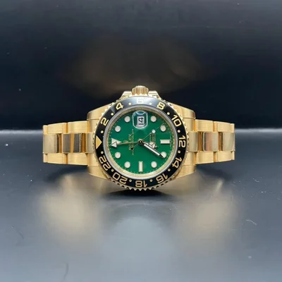 GMT-Master II Yellow Gold / LN / Green