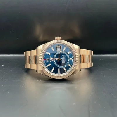 Sky-Dweller Everose / Blue / Oyster