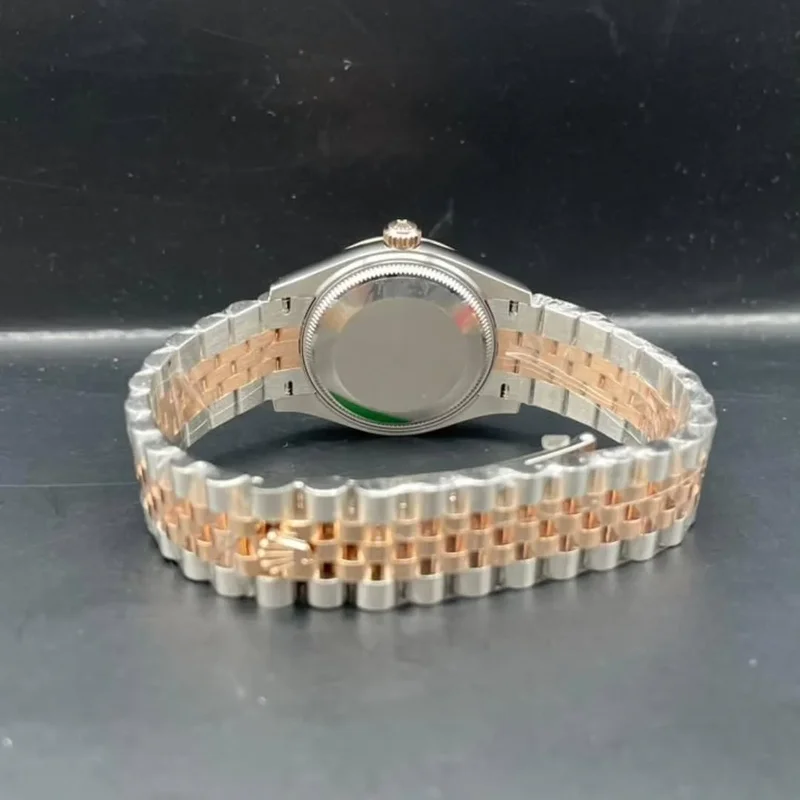 Thumb Datejust 31 Stainless Steel/ Rose Gold / Fluted / Grey / Jubilee