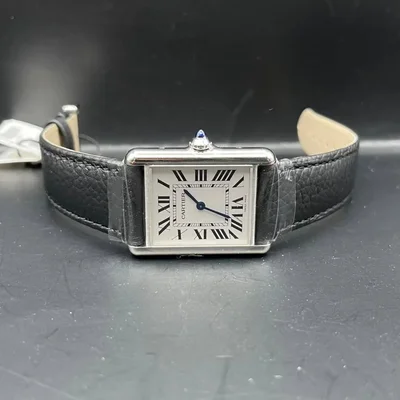 Tank Must Large Quartz Stainless Steel / Silver