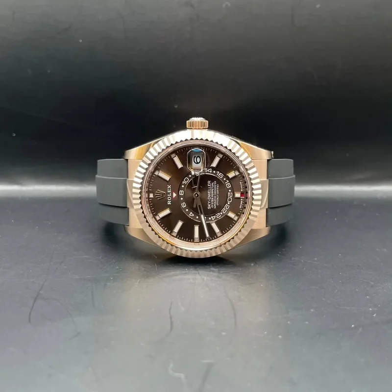 Sky-Dweller Everose / Chocolate / OysterFlex