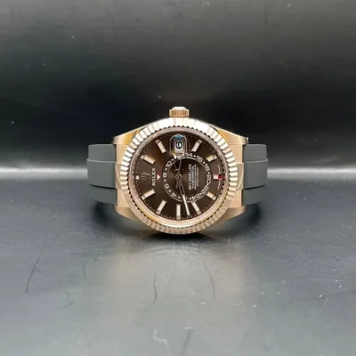 Sky-Dweller Everose / Chocolate / OysterFlex