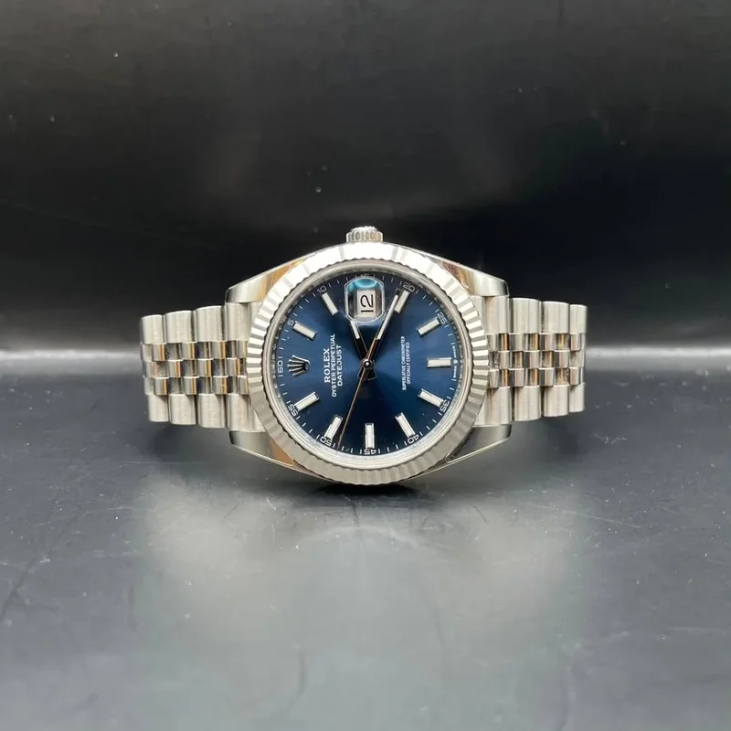 Datejust 41 Stainless Steel Fluted / Jubilee / Blue