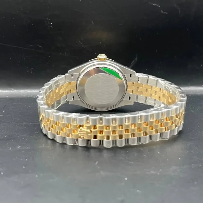 Thumb Datejust 31 Stainless Steel / Yellow Gold / Fluted / Champagne - Diamond / Jubilee