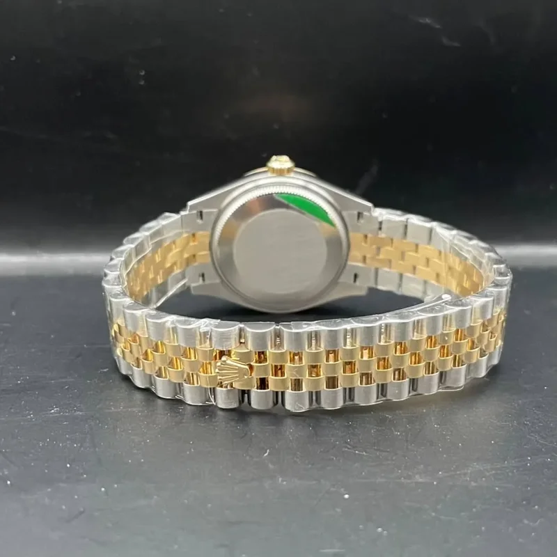Thumb Datejust 31 Stainless Steel / Yellow Gold / Fluted / Champagne - Diamond / Jubilee