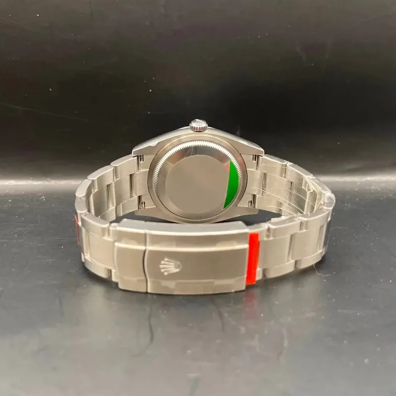 Thumb Oyster Perpetual 36 Stainless Steel / Turquoise