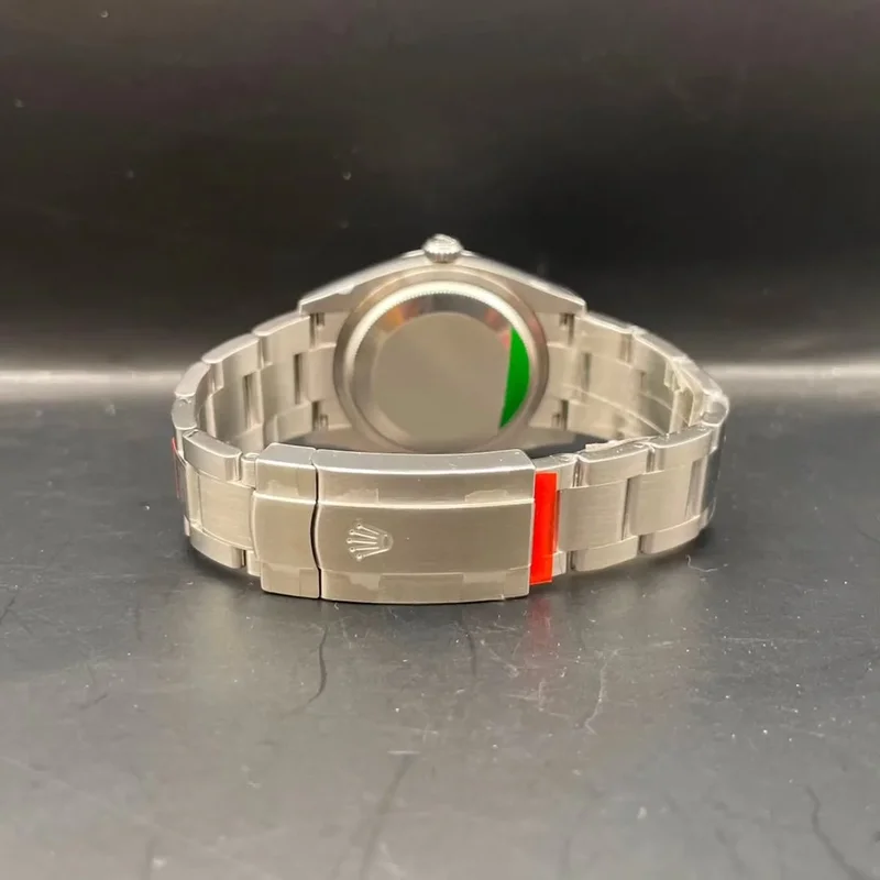 Thumb Oyster Perpetual 36 Stainless Steel / Turquoise