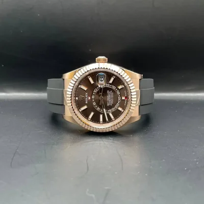 Sky-Dweller Everose / Chocolate / OysterFlex