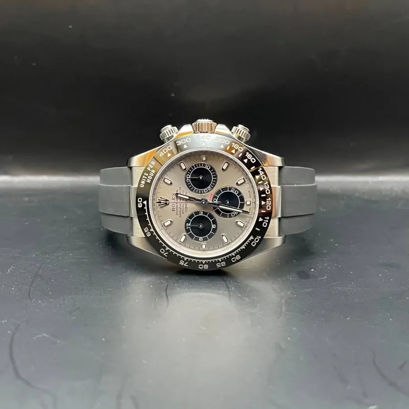 Cosmograph Daytona White Gold / Cerachrom / Silver / Oysterflex