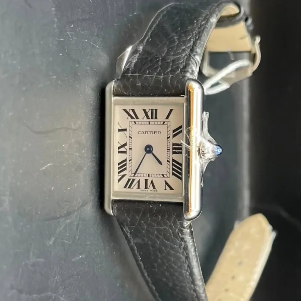 Tank Must Small Quartz Stainless Steel / Silver