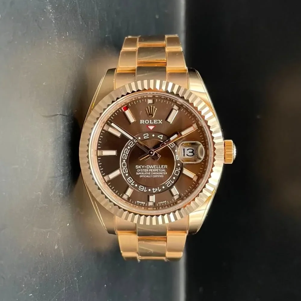 Sky-Dweller Everose / Chocolate