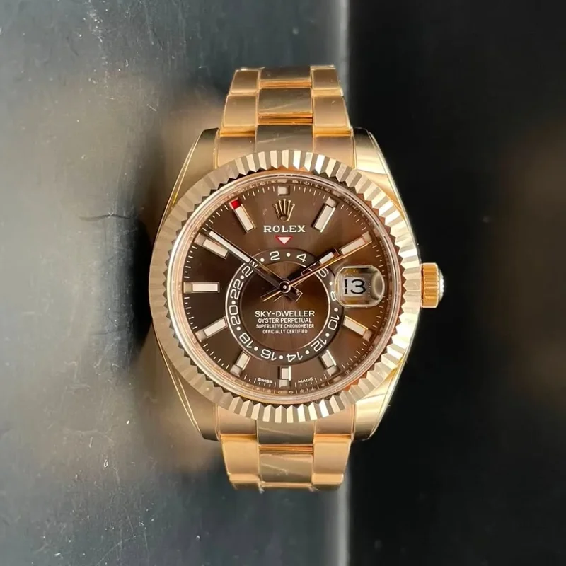 Sky-Dweller Everose / Chocolate