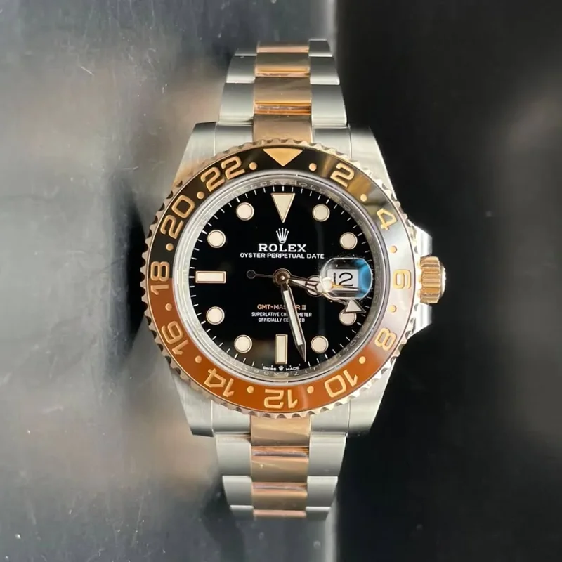 GMT-Master II Stainless Steel / Everose / CHNR / Oyster