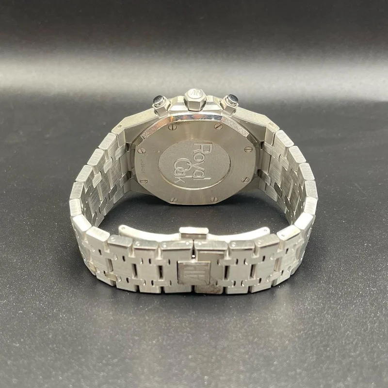 Thumb Royal Oak Chronograph 41 Stainless Steel / Blue
