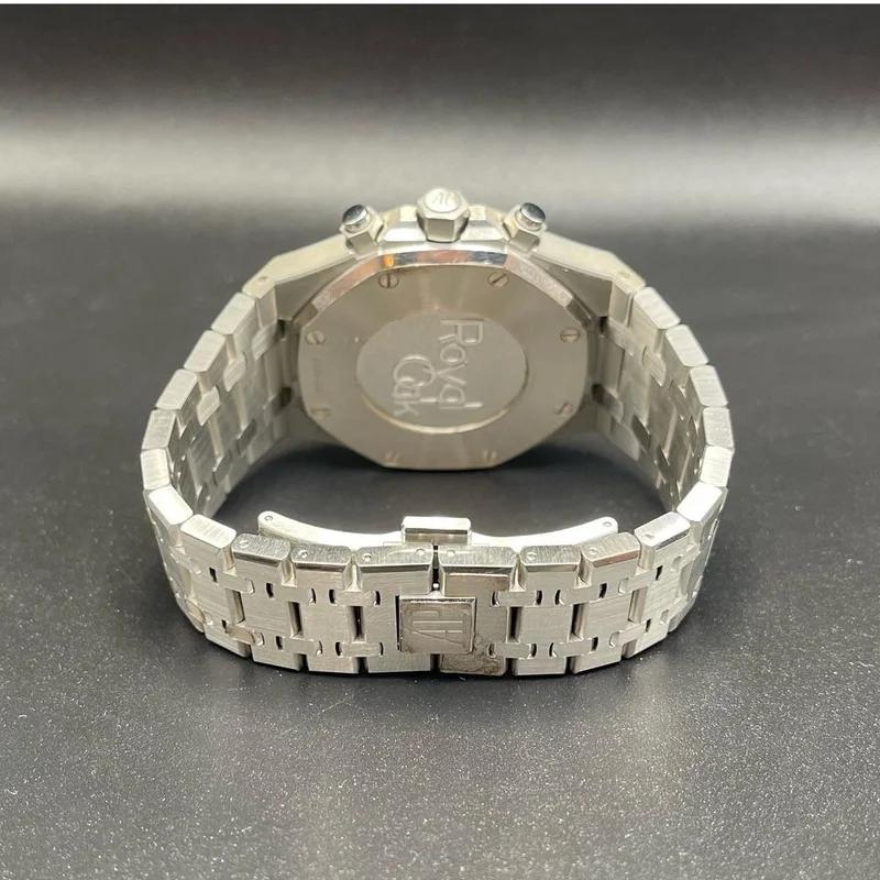Thumb Royal Oak Chronograph 41 Stainless Steel / Blue