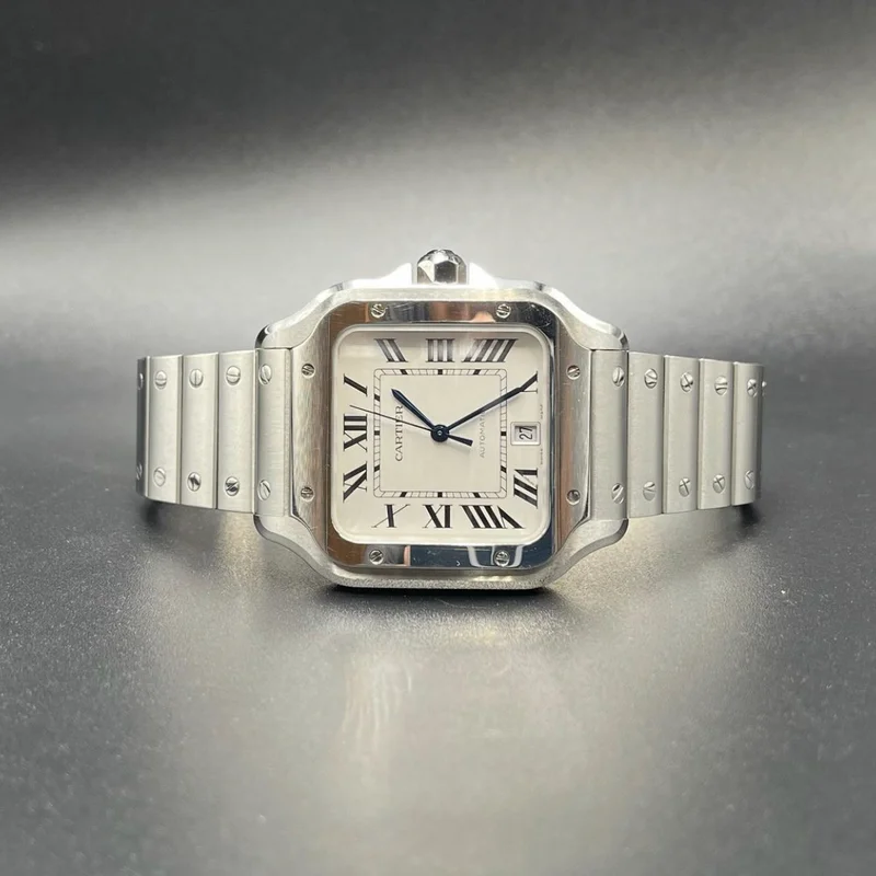 Santos White Dial Large