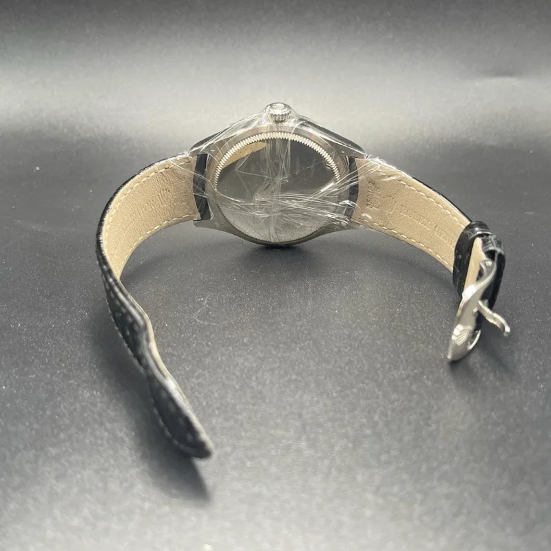 Thumb Cellini Time White Gold / Black / Alligator Black