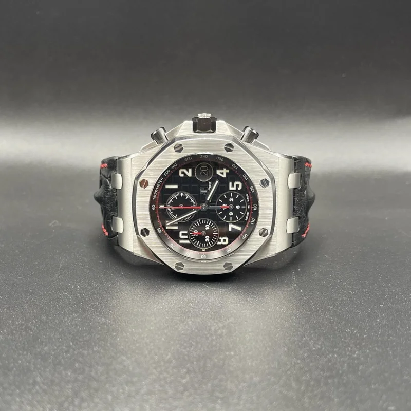 Royal Oak Offshore 26470 Stainless Steel / Black / Alligator