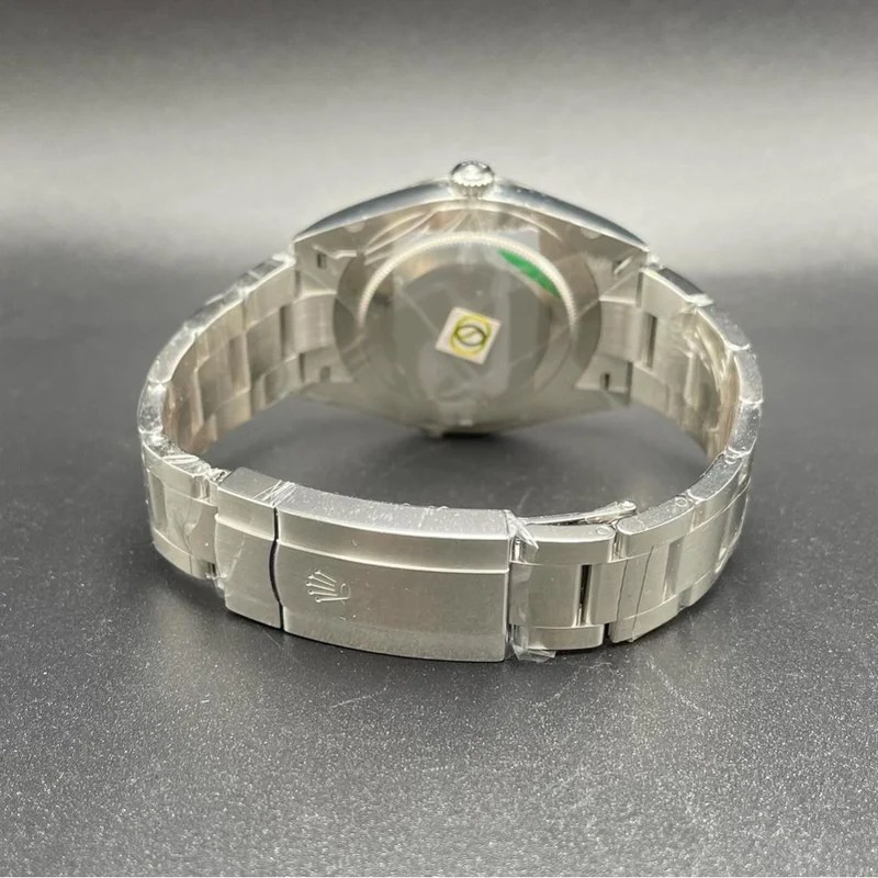 Thumb Oyster Perpetual 41 Stainless Steel / Turquoise