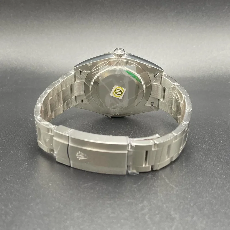 Thumb Oyster Perpetual 41 Stainless Steel / Turquoise