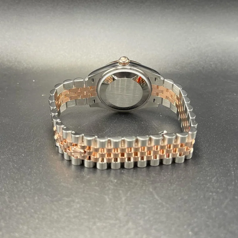 Thumb Datejust 31 Stainless Steel/ Rose Gold / Fluted / Silver - Diamond / Jubilee