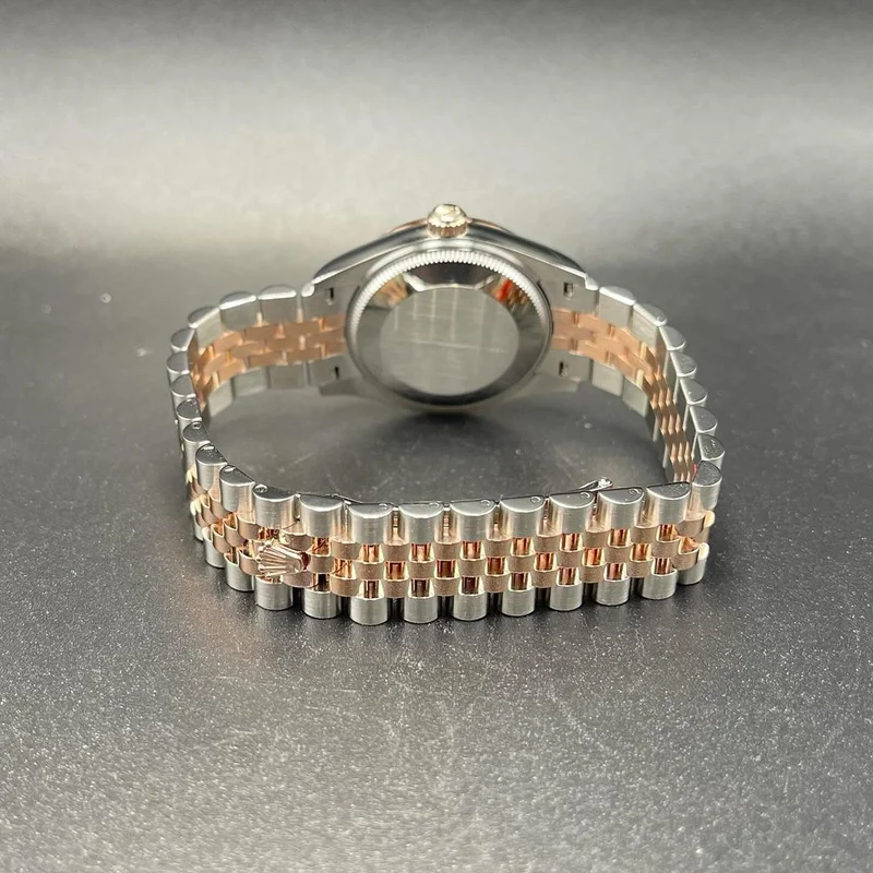 Thumb Datejust 31 Stainless Steel/ Rose Gold / Fluted / Silver - Diamond / Jubilee