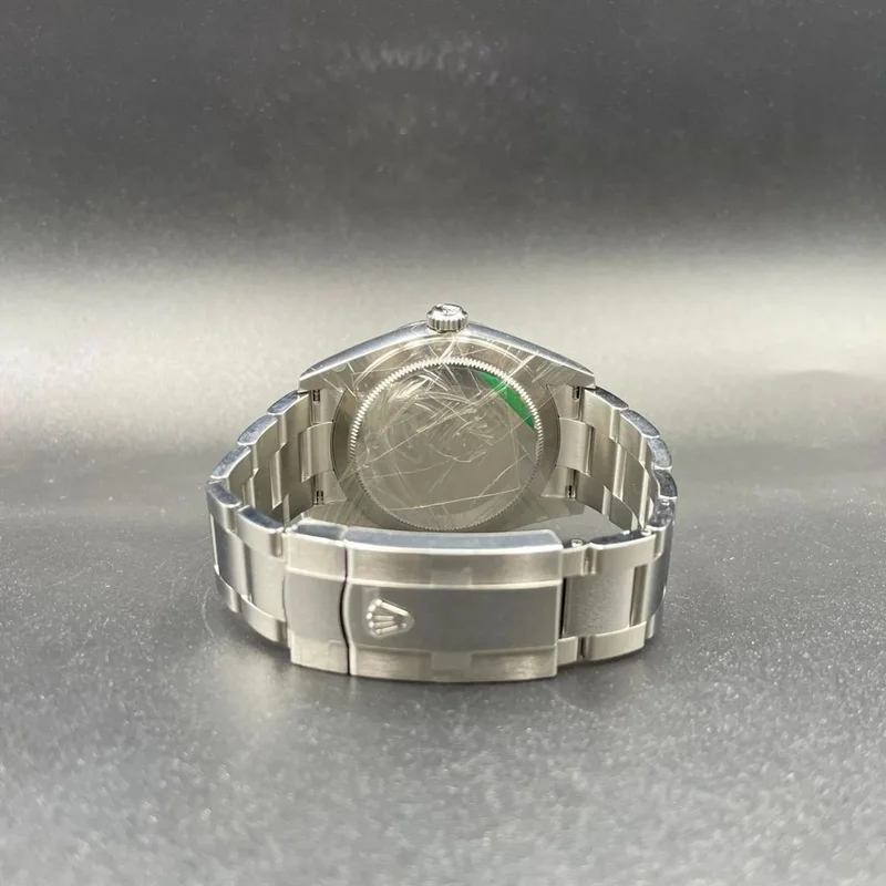Thumb Sky-Dweller Stainless Steel - White Gold / Green / Oyster