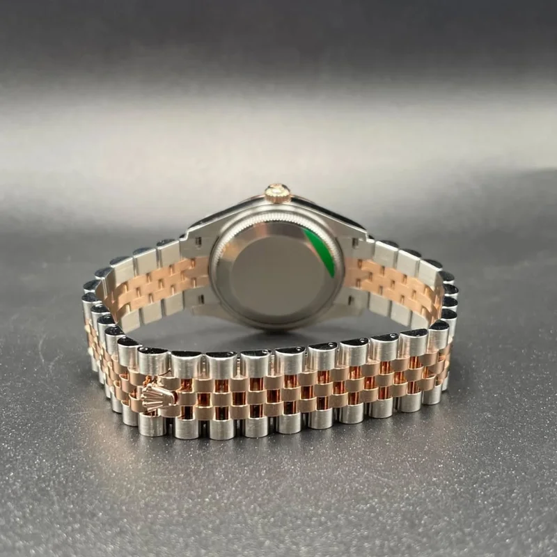 Thumb Datejust 31 Stainless Steel/ Rose Gold / Fluted / Rose - Diamond / Jubilee