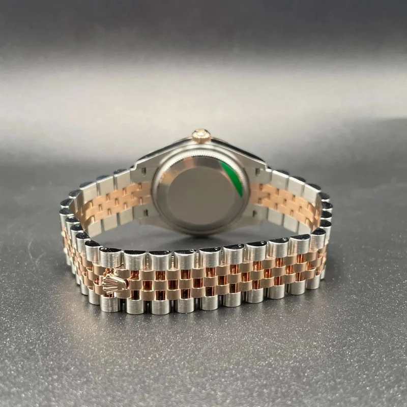 Thumb Datejust 31 Stainless Steel/ Rose Gold / Fluted / Rose - Diamond / Jubilee