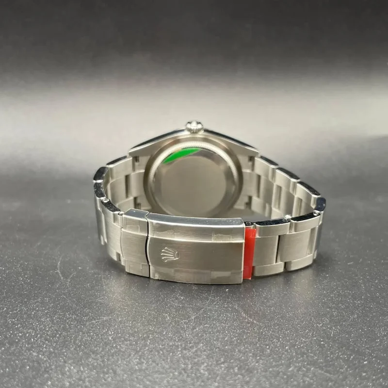 Thumb Oyster Perpetual 36 Stainless Steel / Turquoise