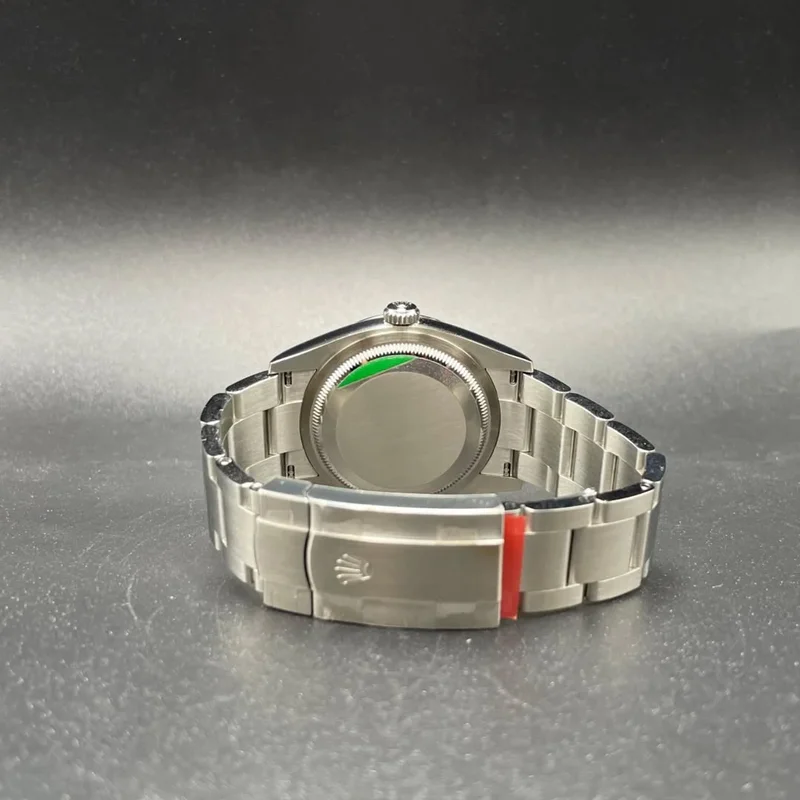 Thumb Oyster Perpetual 36 Stainless Steel / Turquoise