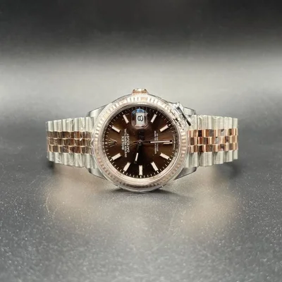 Datejust 36 Stainless Steel - Everose / Fluted / Chocolate / Jubilee