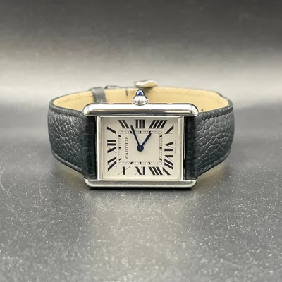 Tank Must Large Quartz Stainless Steel / Silver