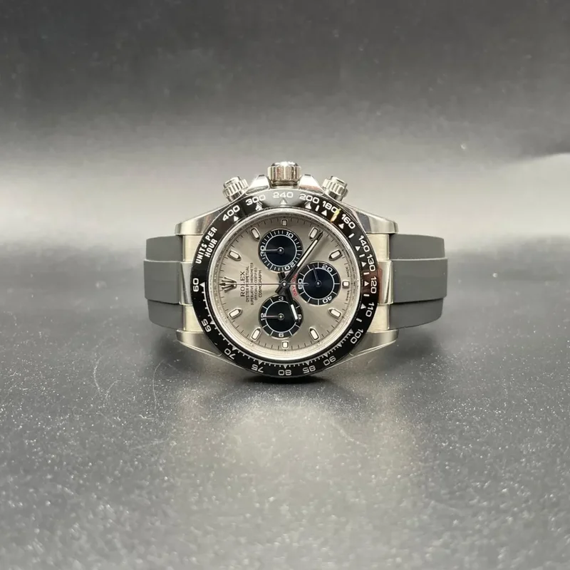 Cosmograph Daytona White Gold / Cerachrom / Silver / Oysterflex