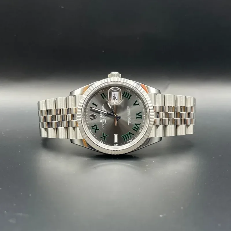 Datejust 36 Stainless Steel / Fluted / Slate - Roman / Jubilee