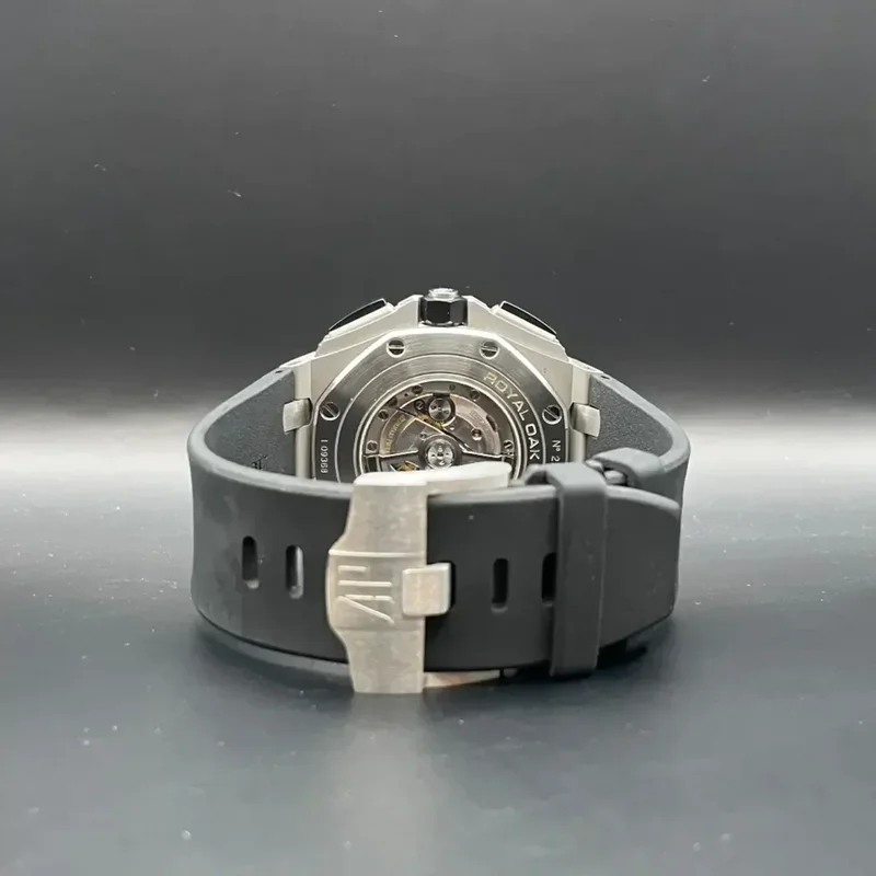 Thumb Royal Oak Offshore 44 Stainless Steel / Ceramic / Silver / Rubber