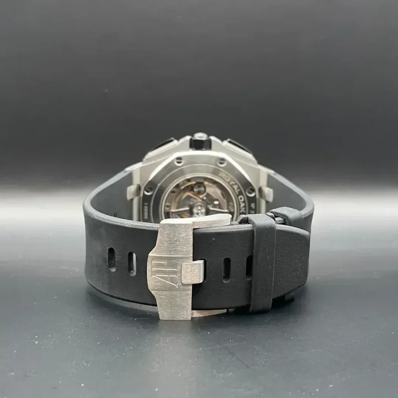 Thumb Royal Oak Offshore 44 Stainless Steel / Ceramic / Silver / Rubber