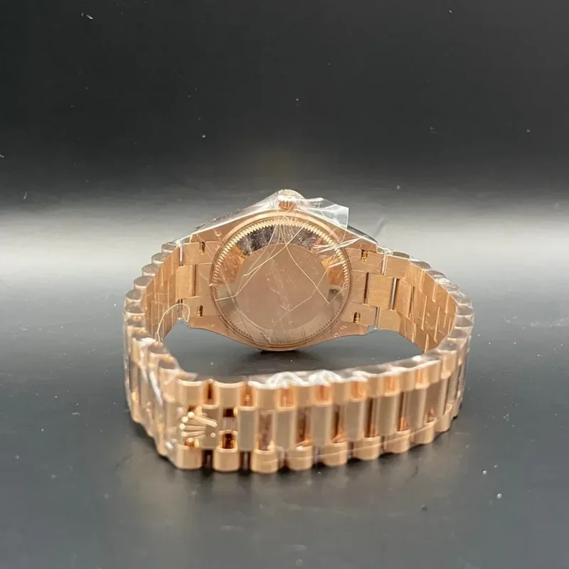 Thumb Datejust 31 Rose Gold / Fluted / Rose - Roman / President
