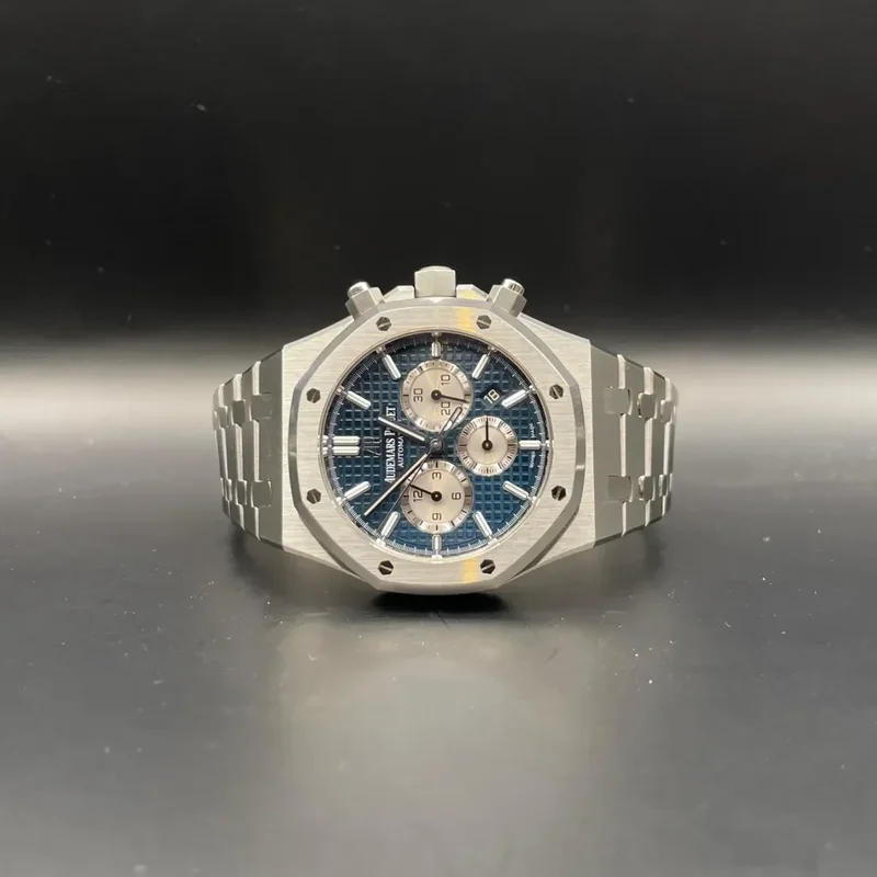 Royal Oak Chronograph 41 Stainless Steel / Blue
