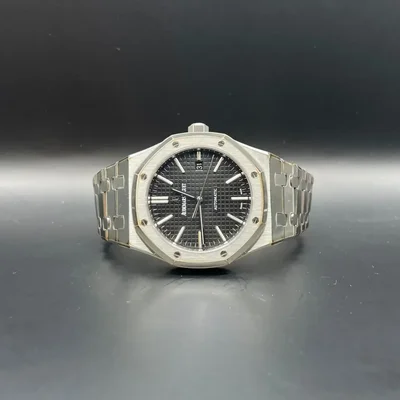 Royal Oak 15400 Stainless Steel / Black