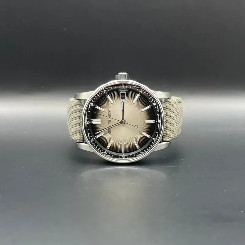 CODE 11.59 Automatic Stainless Steel - Ceramic / Beige / Fabric