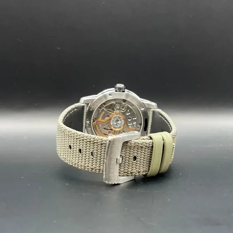 Thumb CODE 11.59 Automatic Stainless Steel - Ceramic / Beige / Fabric