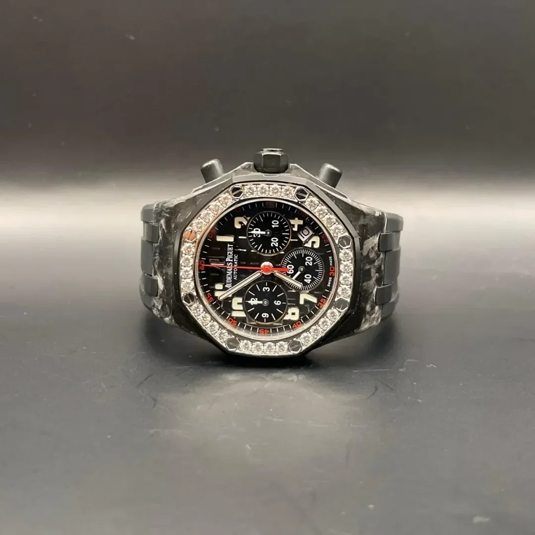 Jual Audemars Piguet Royal Oak OffShore 26267 Lady Chronograph Forged ...