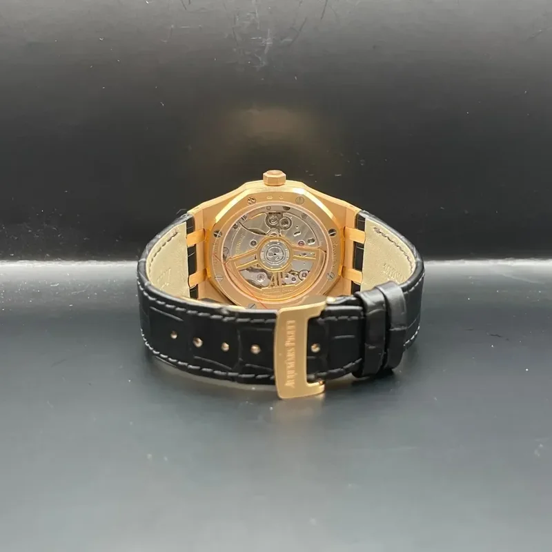 Thumb Royal Oak 15500 Pink Gold / Black / Strap