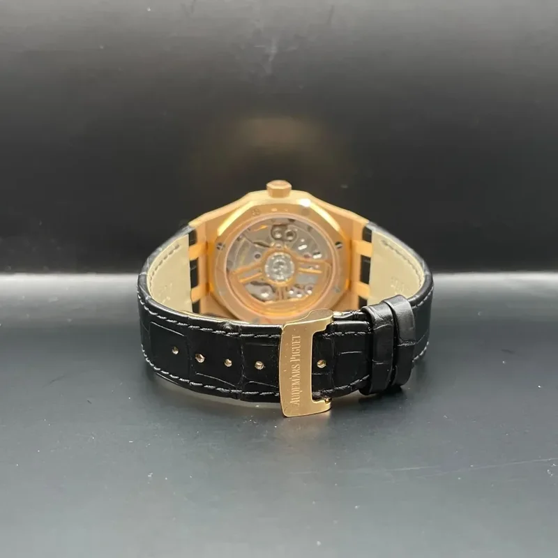 Thumb Royal Oak 15500 Pink Gold / Black / Strap