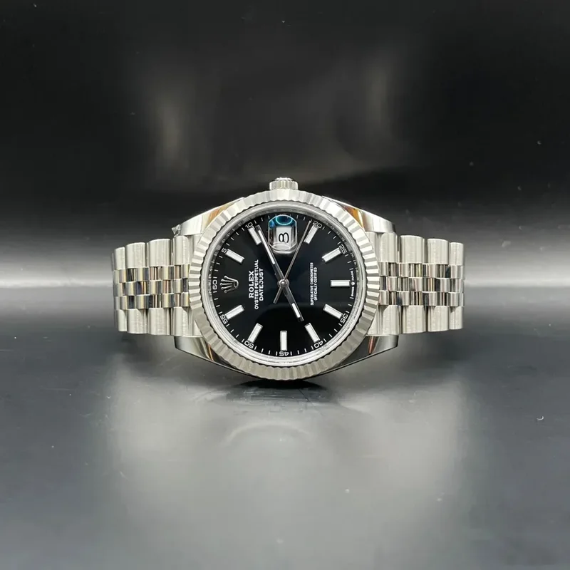 Datejust 36 Stainless Steel / Fluted / Black / Jubilee