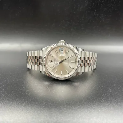 Datejust 36 Stainless Steel / Fluted / Silver / Jubilee