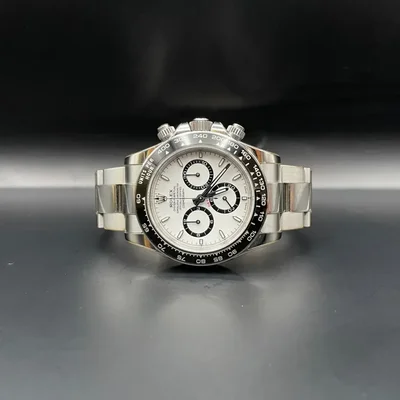 Cosmograph Daytona Stainless Steel - Cerachrom / White / Oyster
