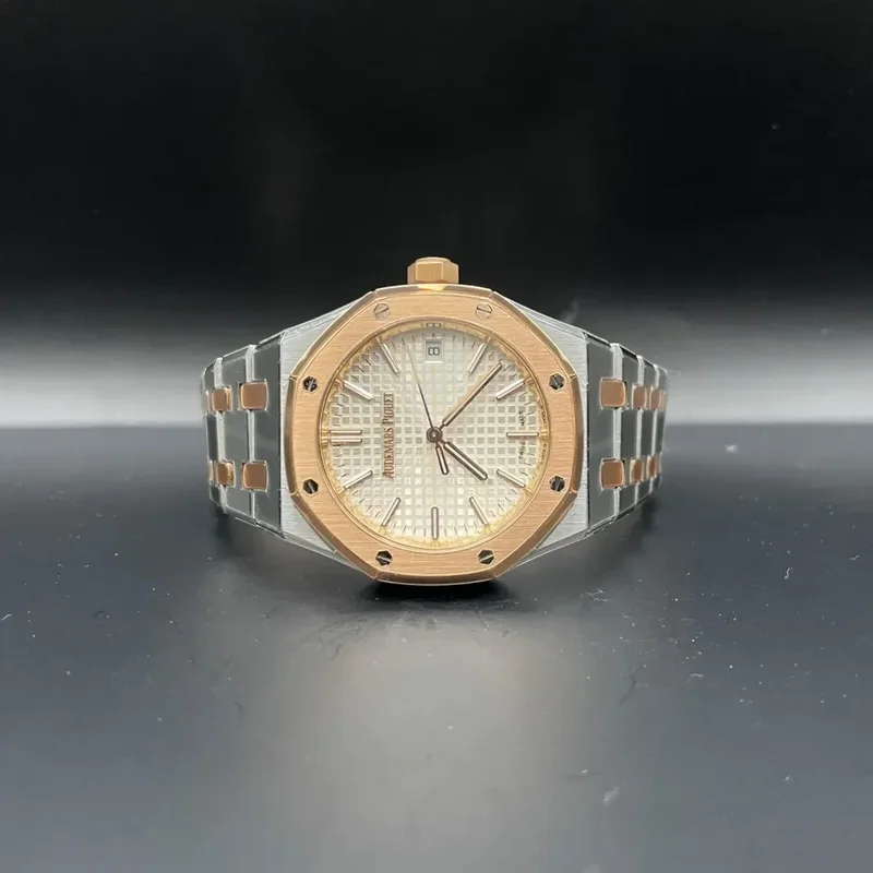 Royal Oak Selfwinding 37 Stainless Steel / Pink Gold / Silver