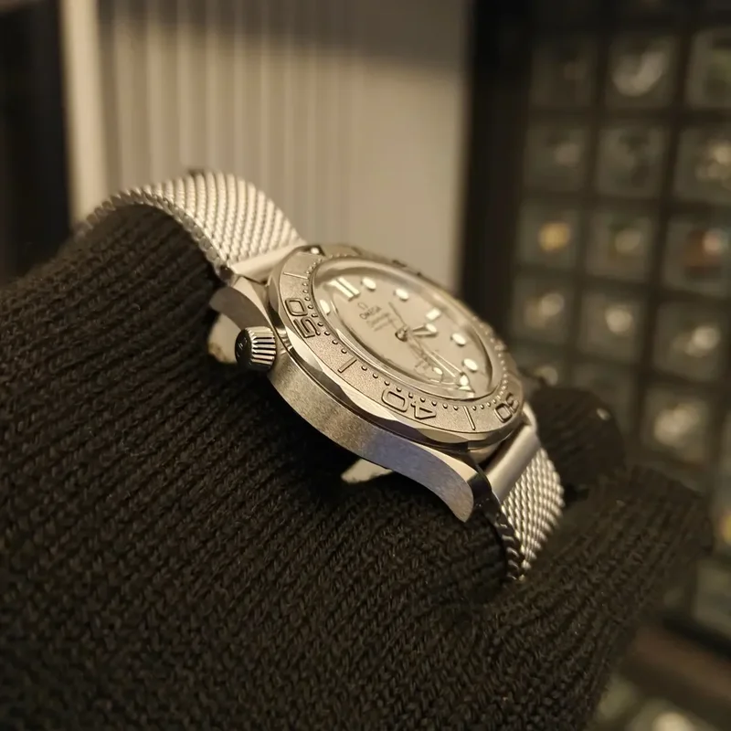 Thumb Seamaster Diver 300M Stainless Steel / Grey